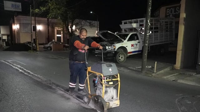 Monterrey suma más de 500 mil metros cuadrados rehabilitados en calles y avenidas