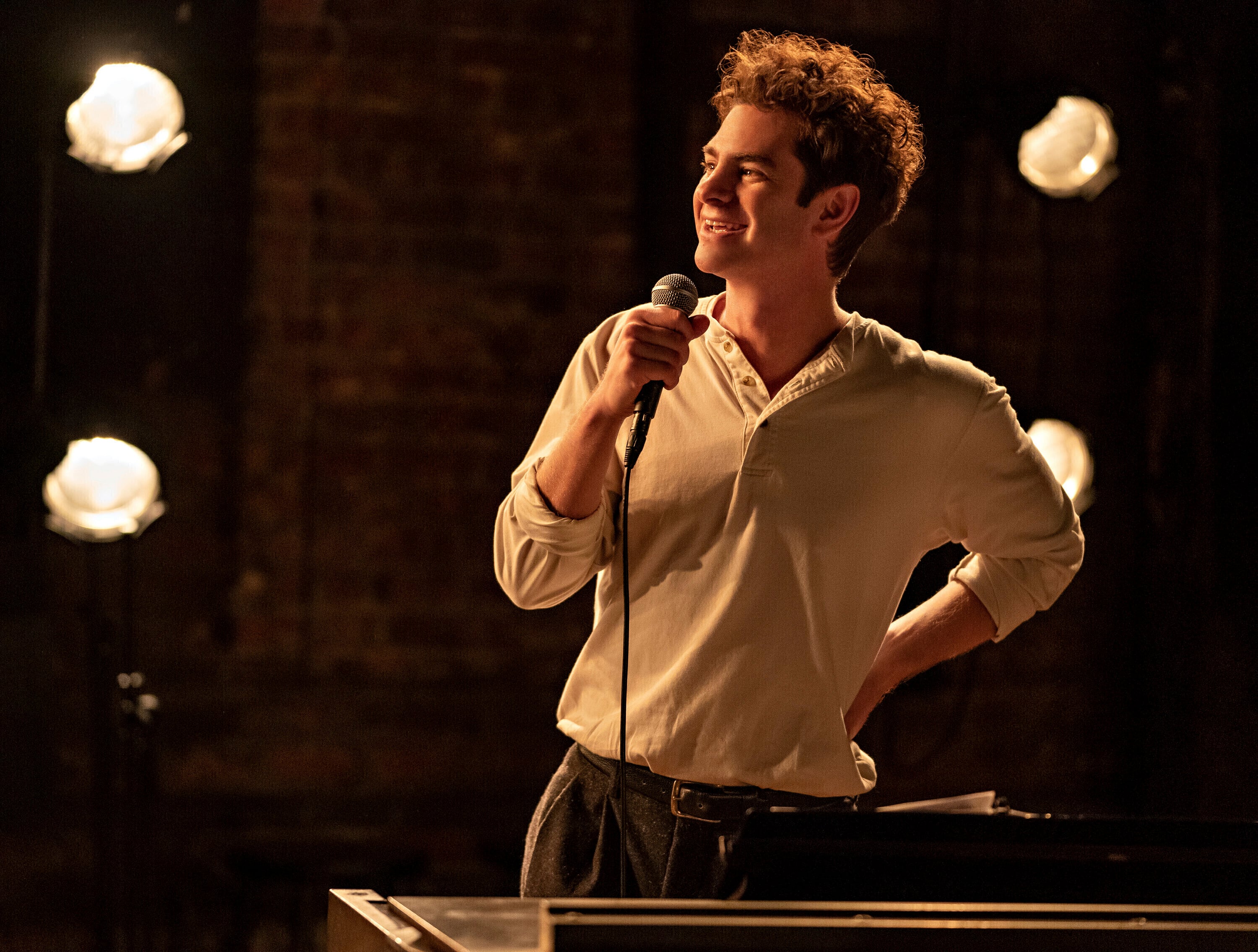 Andrew Garfield en "Tick, Tick...Boom!"