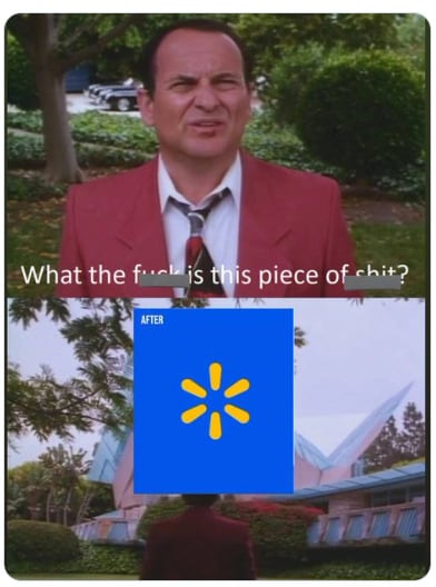 Walmart cambió de logo y los clientes se burlan con memes
