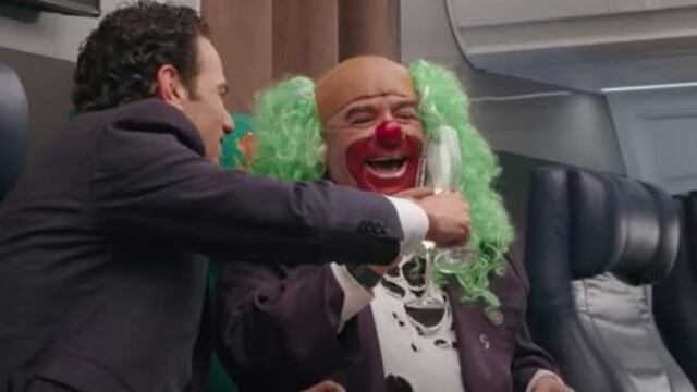 Conductores en el avión