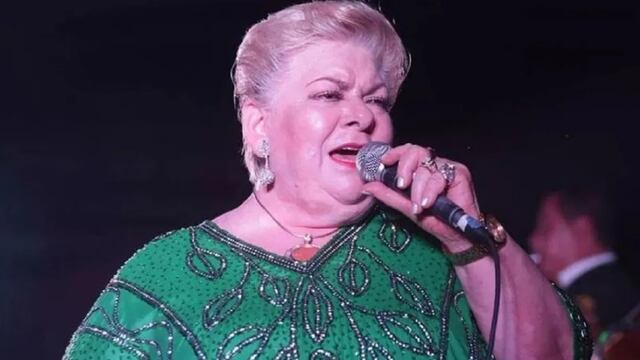 Paquita la del Barrio, cantante.