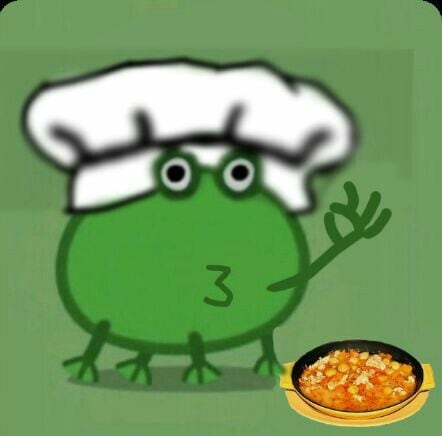 Stickers de la rana de Peppa Pig