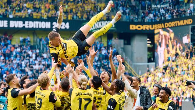 Marco Reus se despidió del Borussia Dortmund en la Bundesliga.