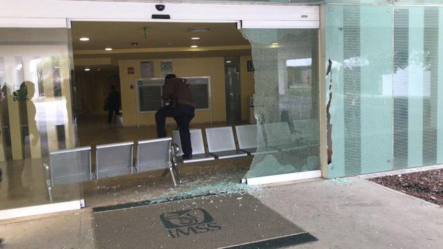 Balacera afecta clínica del IMSS en Reynosa