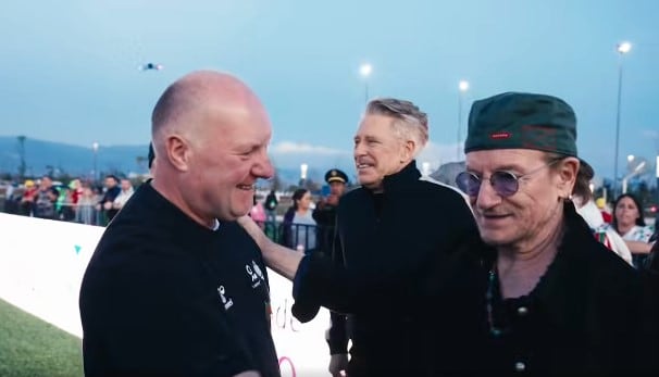 U2 visita el Parque Ecológico Lago de Texcoco