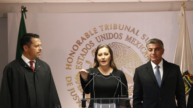 Toma de protesta de Martha Érika Alonso como gobernadora de Puebla