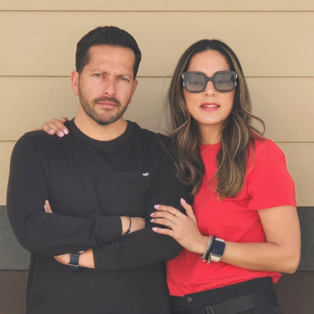 CArlos Guerrero, 'Warrior', y su esposa