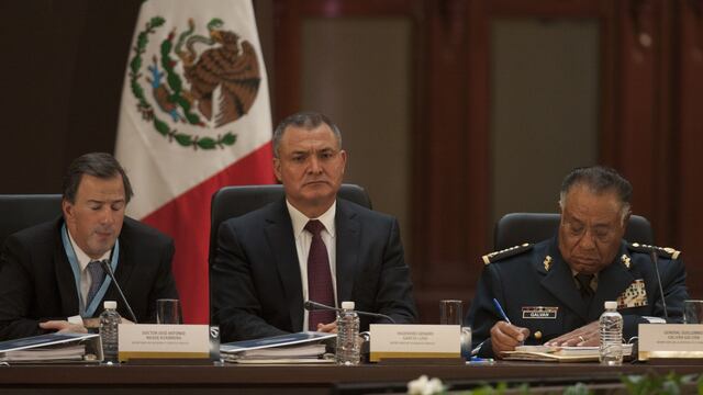 Genaro García Luna, secretario de la Seguridad Pública Federal