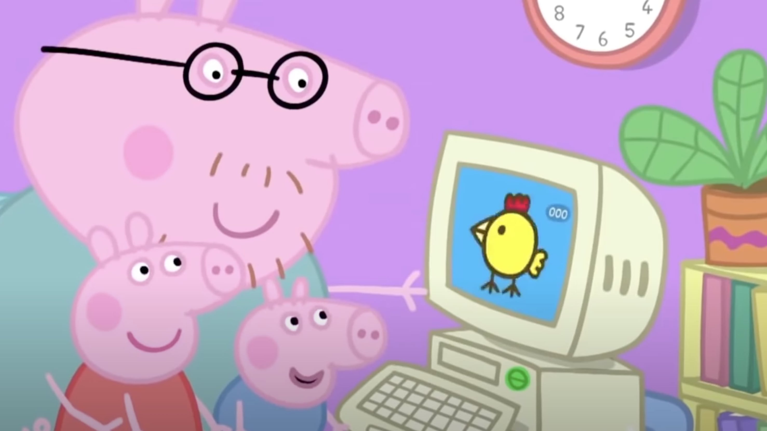 Juegos de computadora con Peppa Pig: 47 minutos de capítulos en YouTube y español por el Día del Administrador de Sistemas Informáticos