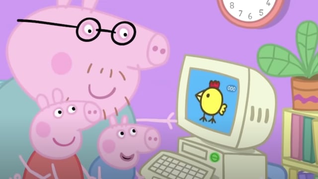 Juegos de computadora con Peppa Pig