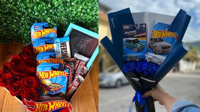Idea ramo de Hot Wheels
