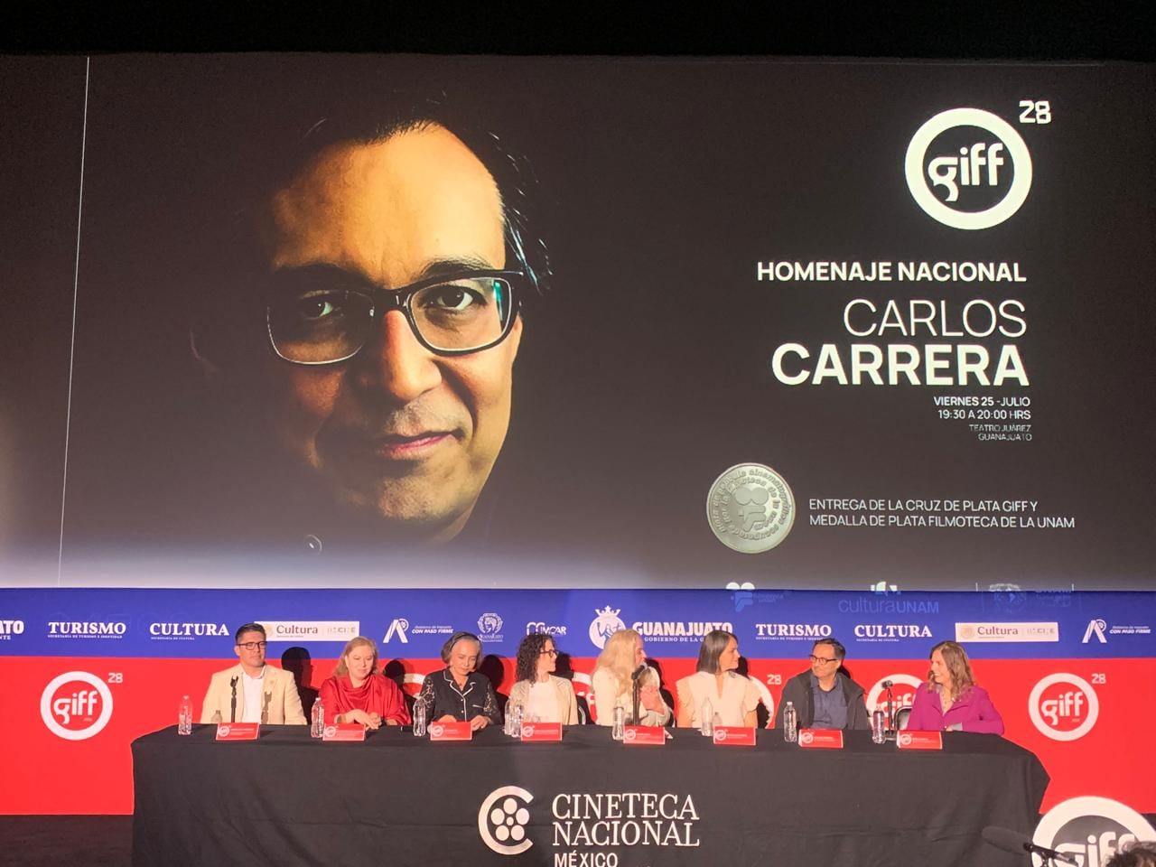 Homenaje al director Carlos Carrera en el GIFF 2025