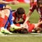 VIDEO: El ‘Niño’ Torres cae inconsciente tras fuerte impacto