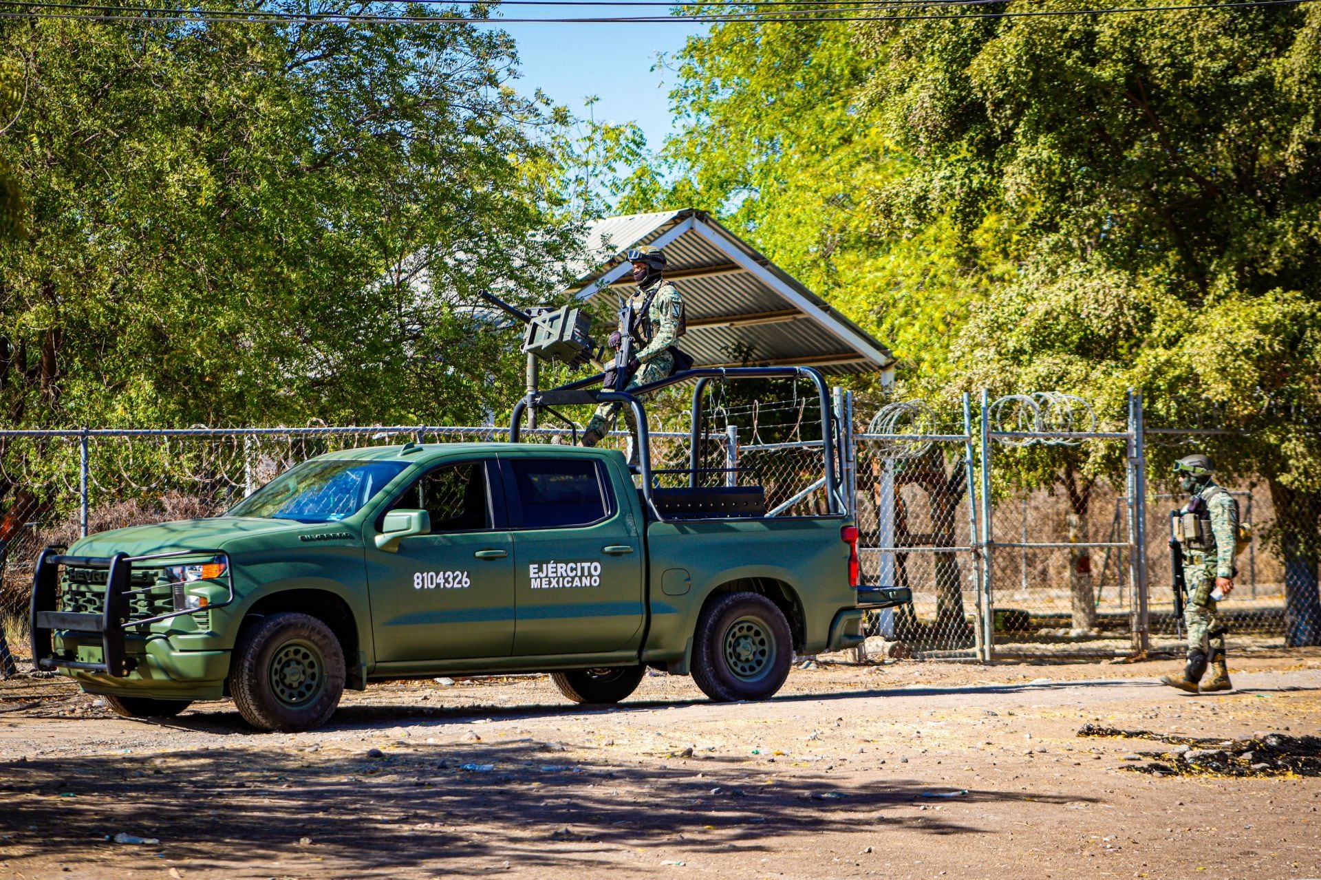 Ejército mexicano en Sinaloa