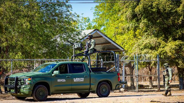 Ejército mexicano en Michoacán