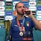 ¿Se burla de Cristiano Ronaldo? Leonardo Bonucci bebe Coca-Cola en conferencia de prensa