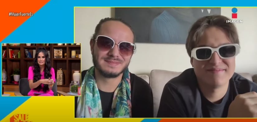 Hijos de Mario Bezares en entrevista en Sale el Sol.