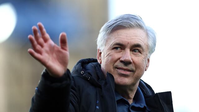 Carlo Ancelotti, DT del Real Madrid.