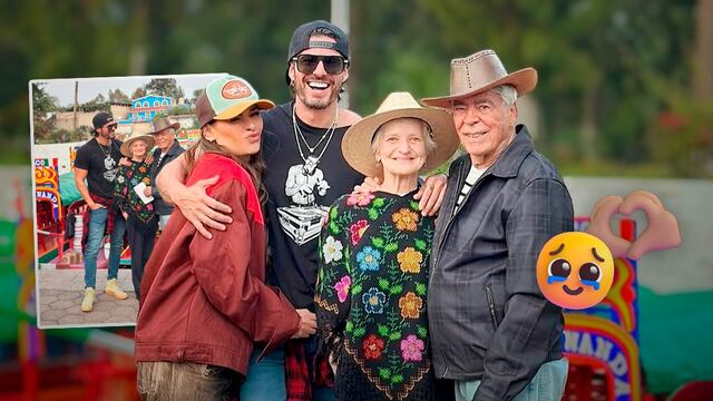 Galilea Montijo festejó a sus suegros en Xochimilco