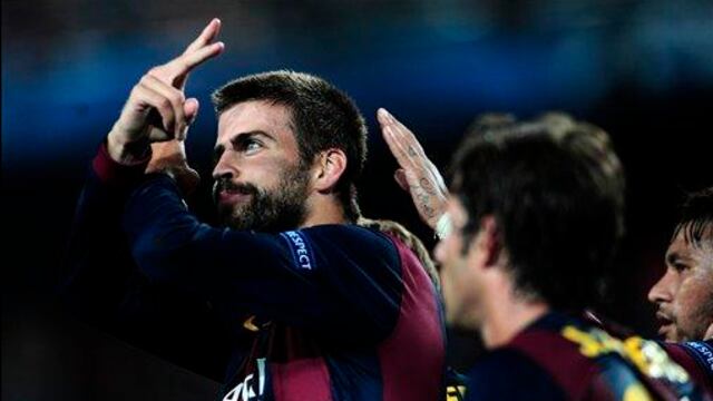 El Barça se estrena en la Champions League con una momentanea victoria conta el APOEL de Chipre.