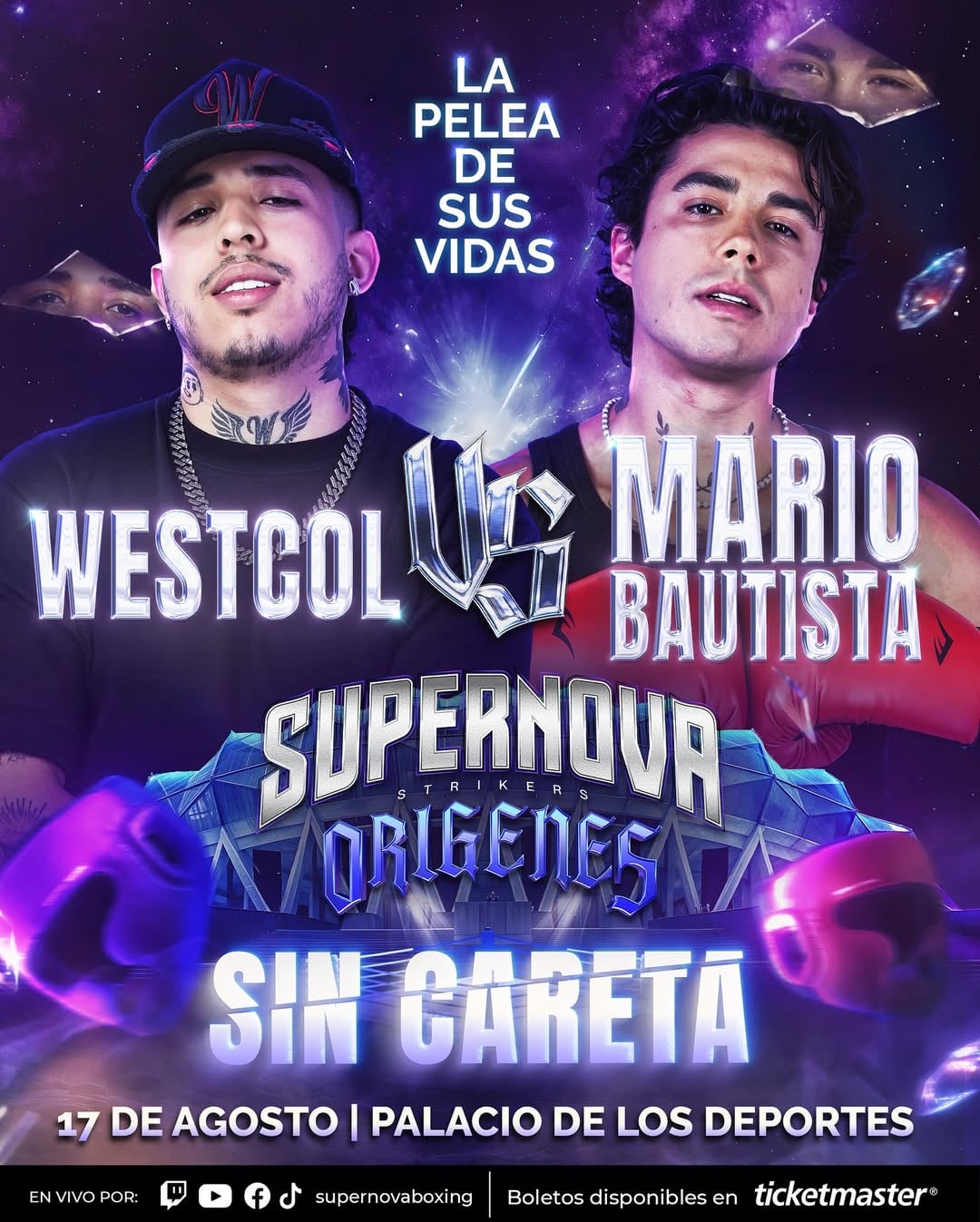 Mario Bautista VS Westcol en Supernova Orígenes