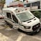 IMSS separa a chofer de ambulancia tras choque múltiple en Azcapotzalco