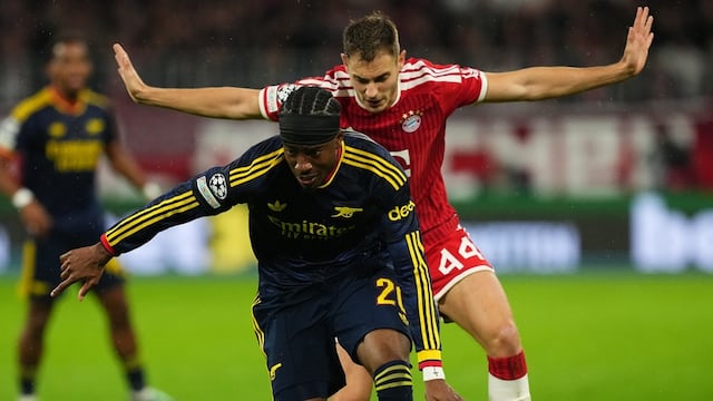 El Arsenal rescató un punto en la cancha del Bayern Múnich