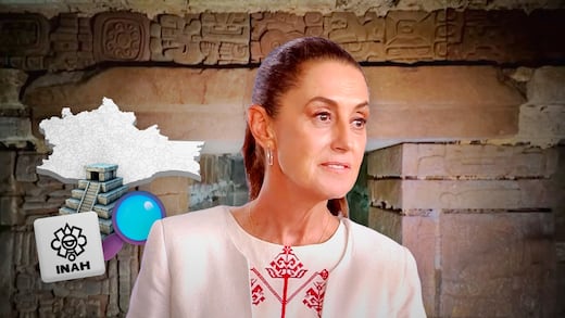 Sheinbaum informa sobre el hallazgo del INAH de una tumba mesoamericana en Oaxaca