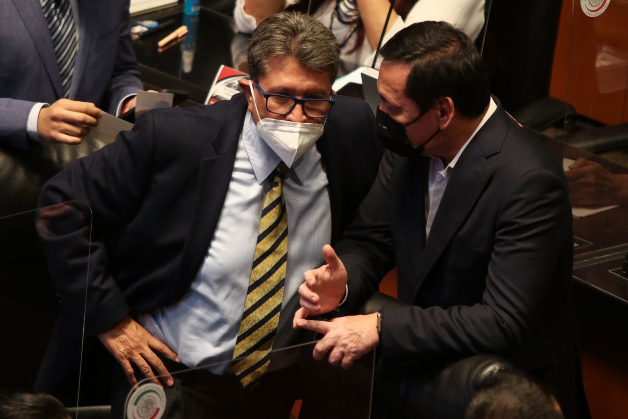 Ricardo Monreal y Miguel Ángel Osorio Chong