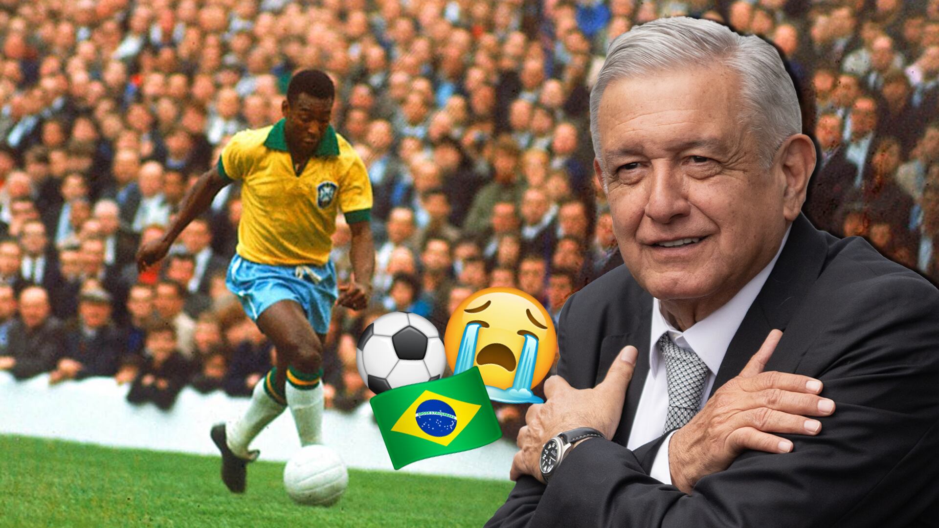 AMLO lamenta la muerte de Pelé; fue un gran futbolista y humilde maestro