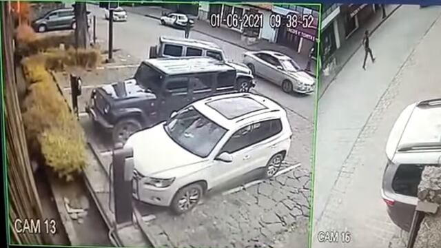 Robo de camioneta en Valle de Bravo