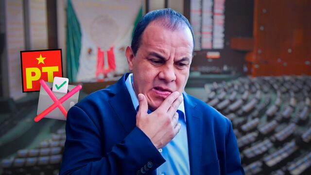 PT se le volteó a Cuauhtémoc Blanco en la Cámara de Diputados