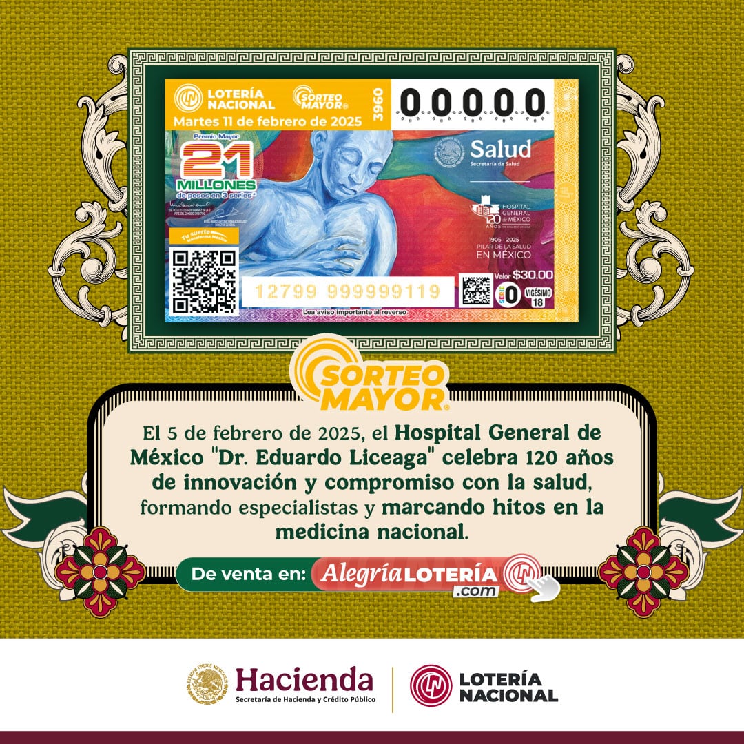 Resultados Sorteo Mayor 3960 de Lotería Nacional: Estos son los números ganadores