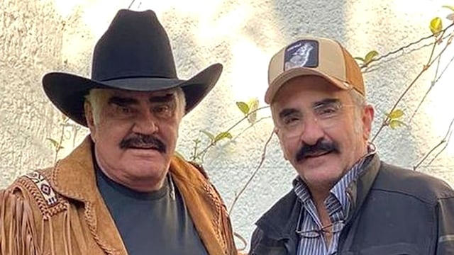 Vicente Fernández y Vicente Fernández Jr.