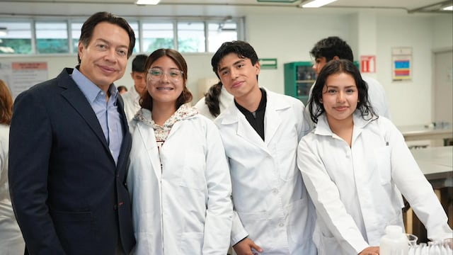 Mario Delgado anuncia crecimiento histórico en matrícula de Educación Superior.