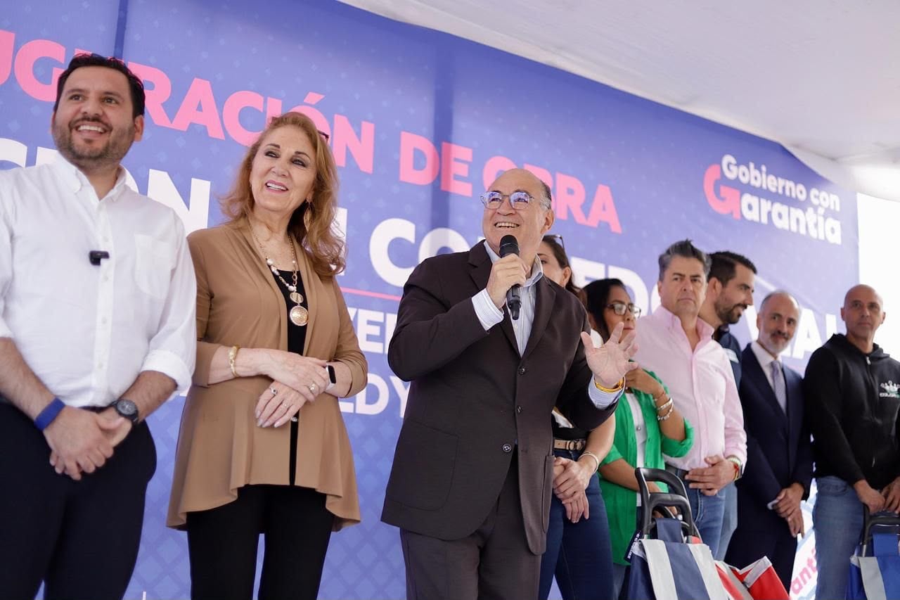 Enrique Galindo entrega corredor vial en Lomas para mejorar movilidad, seguridad e imagen urbana.