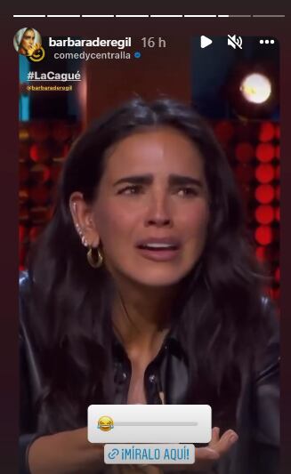 Bárbara de Regil demuestra que es distraída.