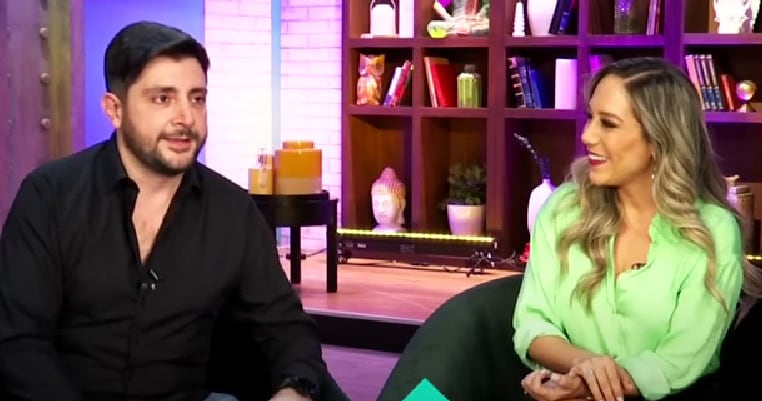 Érika González y su esposo, Giuseppe lo Buono