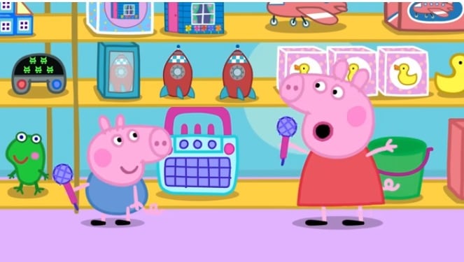 Peppa Pig va al centro comercial
