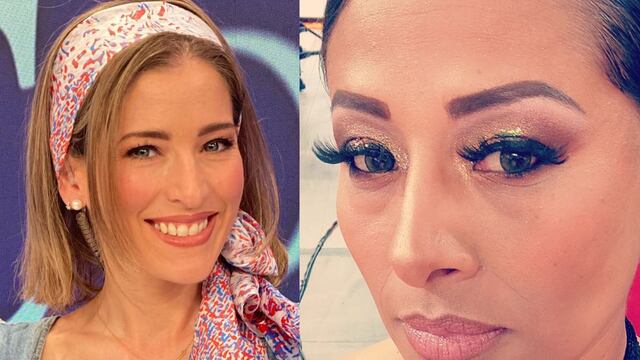 María Inés Guerra con Toñita