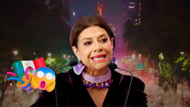 1.4 millones de personas celebraron a México en la CDMX, anuncia Clara Brugada.