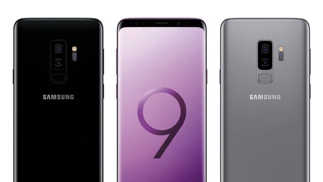 El Galaxy S9+ de Samsung.