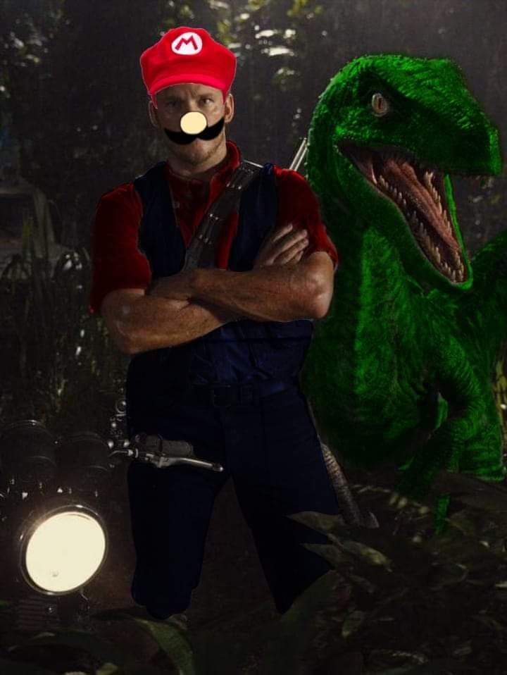 Memes de Chris Pratt por su nuevo papel como Mario Bros