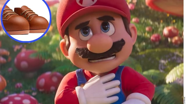 Nintendo revela las botas de Super Mario Bros. en la vida real