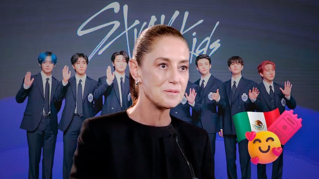 Sheinbaum confirma reunión con Stray Kids; regalaron 10 boletos para sus conciertos