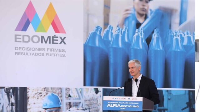 Alfredo del Mazo Maza, inauguración ALPLA