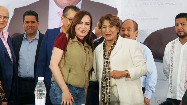 Esmeralda Vallejo y Delfina Gómez