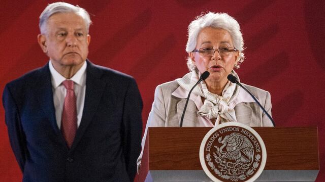 Olga Sánchez Cordero, titular de la Secretaría de Gobernación.
