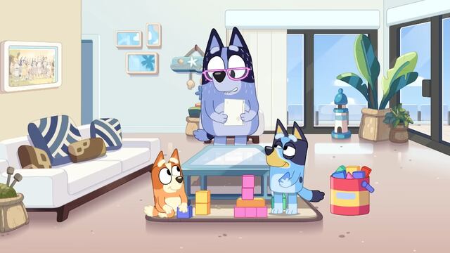 Bluey por el Día del Maestro