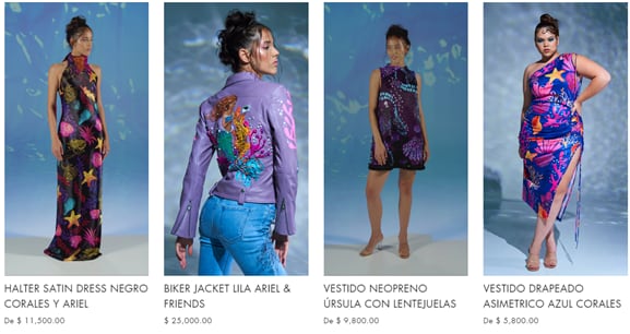 Este es el precio de la lujosa colección de ropa The Little Mermaid x Josefina by Vero Solís